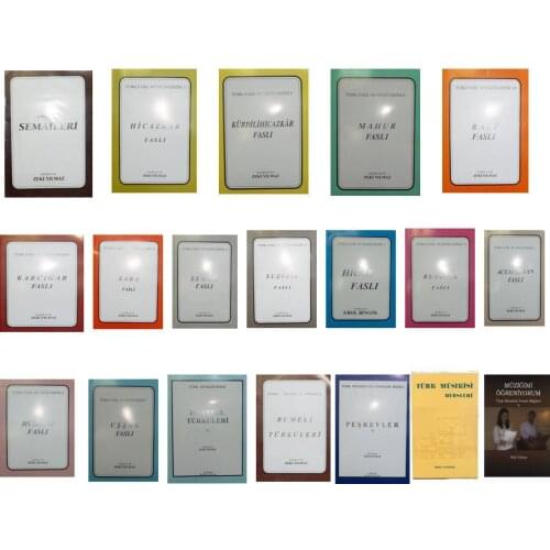 19 Turkish Music Lyric Composition Of Songs Books By Zeki Yilmaz