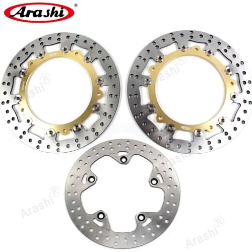 Arashi 305 / 276 mm CNC Floating Front Rear Brake Disc Rotor For BMW R1200GS ABS 2013 2014 2015 2016 2017 2018 R 1200 GS GS1200