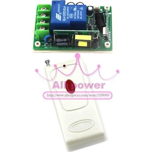 Free shipping switch led light bulb Remote control switch led ir remote control Switch+LED Indicator Single switch
