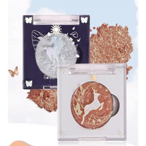 Cy Flower Knows White Night Black Day Monochrome Eyeshadow Shiny Magnet Replacement Sequins Shimmer Matte Free Shipping