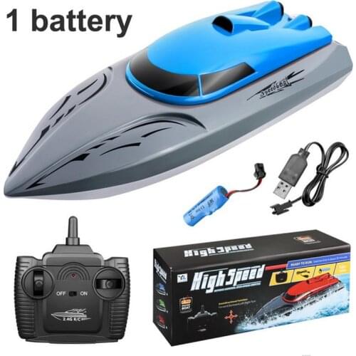 Children Remote Control High Speed Boat Rechargeable Racing Boat Summer Water Toys