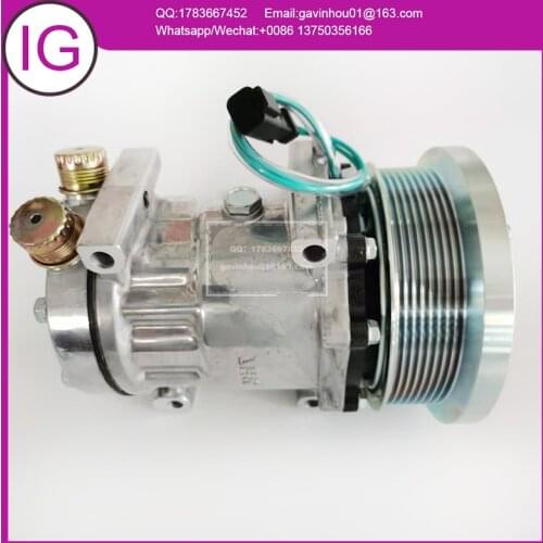 For 24V AIR CON Compressor For Trator Caterpillar Case163-0872 1630872 4769 U4301 4301 U4769