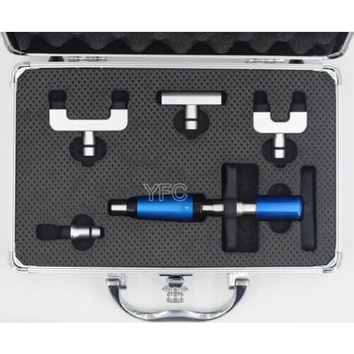 Chiropractic Adjustable Tool Spine Back Instrument 6 Levels Mechanic Therapy Adjust Vertebration Tool