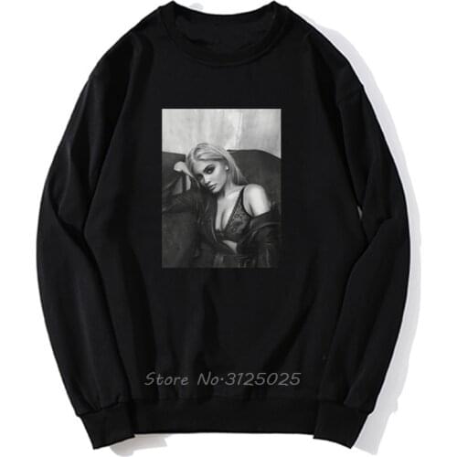 Men Promotion Hoodie New Kylie Jenner Bad-Ass Full Four Hoodies Mens Autumn Winter Pullover Sweatshirt