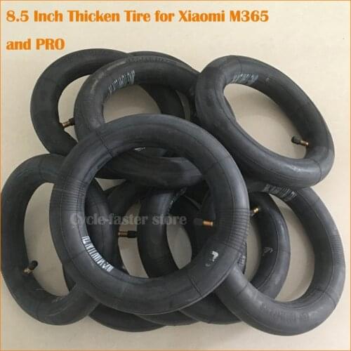 Electric Scooter 8.5 Inch Thicken Inner Tires Alloy Valve Tubes Inflated Spare Upgraded Tyre Wheel for Xiaomi M365 Accessories