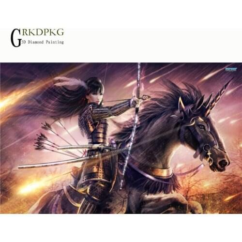 Horse 3d diamond embroidery 5d DIY diamond painting cross stitch full square rhinestone mosaic,animal,unfinished home decoration