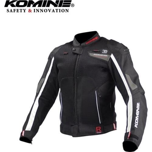 Komine JK092 Motorcycle jacket Summer mesh breathable racing jacket Mens motorcycle protection jacket
