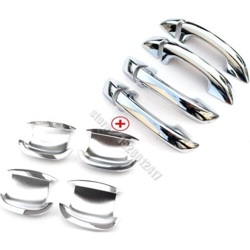 For Volkswagen PASSAT B6 3C 2006-2011 Passat CC 2009-2012 ABS car Door Handle Bowl Trim Door Handle Cover Trim Car styling