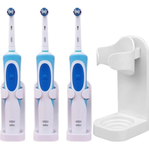 Wall Mount Electric Toothbrush Holder Electric Tooth Brush Stander Electric Toothbrush Rack Toothbrush Base Toothbrush Shelf