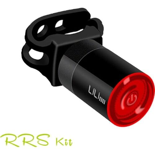 New Safety Warning Cycling Lamp USB Rechargeable Taillights IP65 Waterproof And Dustproof Brake Bicycle Touch Sensing Taillights