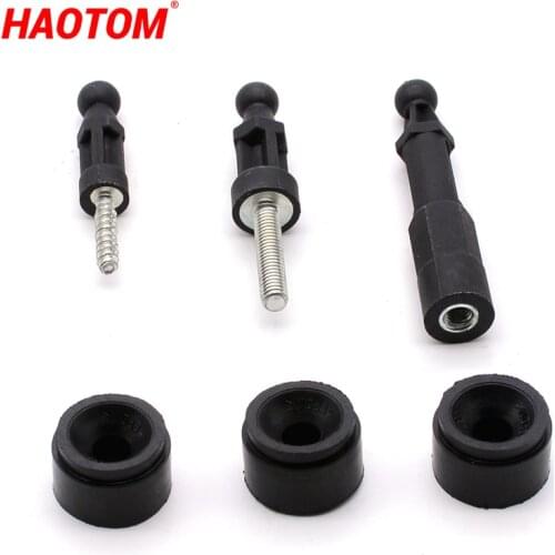 Car Engine Mounting Bush Rubber Protective Cover Pads Screws Under Guard Plate For 2004-2011 Ford Focus II MK2 4M5G-6A994-AA