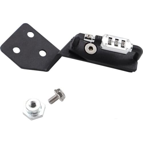 Motorcycle Helmet Lock Anti-Theft Combination PIN Locking Secures For Kawasaki Z800 2013 and later