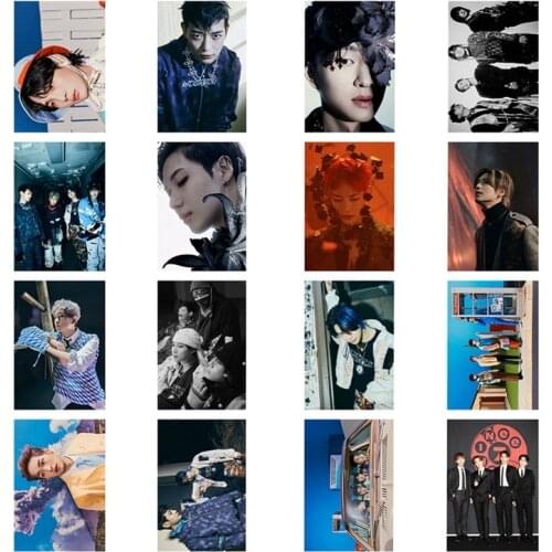 16Pcs/Set Kpop SHINee 7th Album Don't Call Me Photo Lomo Card Fans Collection Gift