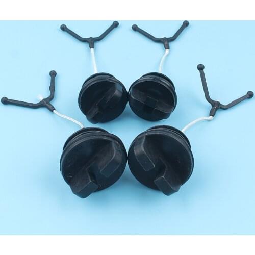 2 X Gas Fuel Oil Tank Cap For HUSQVARNA 36 41 51 55 136 137 142 141 254 257 Chainsaw Replacment Spare Parts