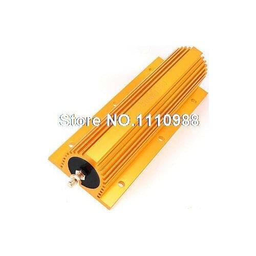 500W Power 10 Ohm Screw Tap Mounted Aluminum Housed Wirewound Resistor