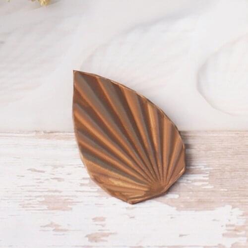 Palm trees leaves shape Non-stick Silicone Chocolate Mold Ice Molds Cake Mould Bakeware Baking Tools