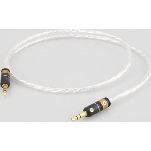 Audiocrast Hifi 3.5mm Jack Stereo Aux Cable Hi-end odin 3.5mm Male to Male Audio Cable