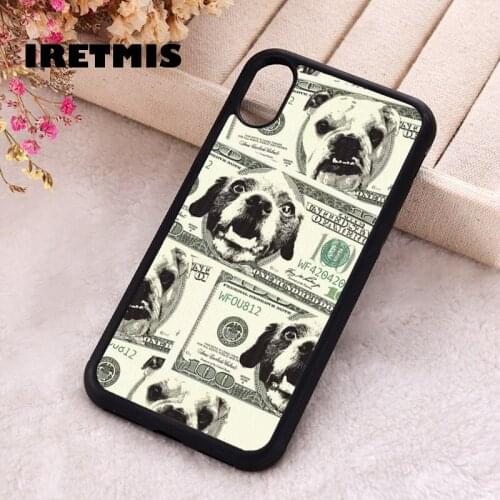 Iretmis 5 5S SE 2020 phone cover cases for iphone 6 6S 7 8 Plus X Xs Max XR 11 12 Mini Pro Soft Silicone TPU Dolla Dogs