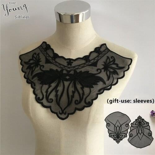 Black and white decorative feathers fake neighbor chest applique fabric embroidery DIY art supplies accessories 1 piece for sale