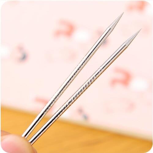 Hot Stainless Steel Blackhead Comedone Acne Blemish Extractor Remover Face Skin Care Pore Cleaner Needles Remove Tools