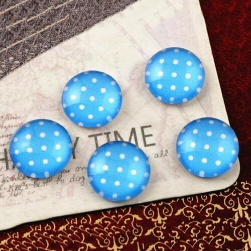 Hot Sale 20pcs 12mm Handmade Photo Glass Cabochons E5-21