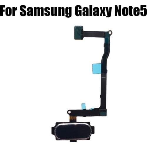 Home Return Key Menu Button Fingerprint Sensor Flex Cable For Samsung Galaxy Note 5 Touch Repair