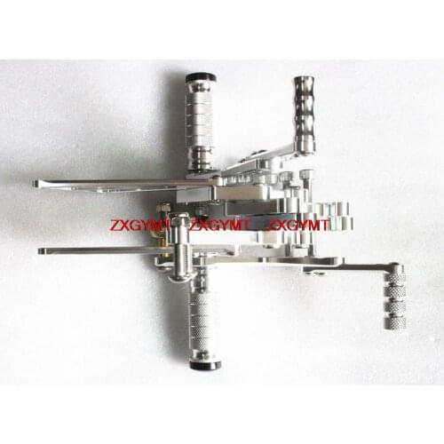 Footrest Foot Rest Pegs Rearset Rear Set for TRIUMPH DAYTONA 1050 / STREET TRIPLE 2007 - 2012 2011 2010 2009 2008