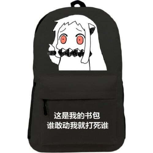 Anime Kancolle hoppou Rucksack School Student Backpacks