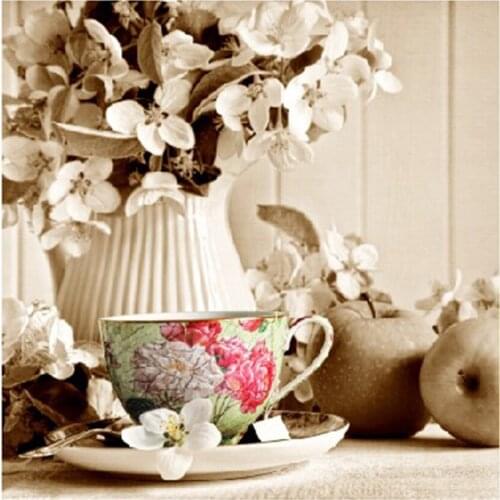 Modern simple still life flower 5d diy diamond painting diamond sticker, home living room decoration, beautiful gift AS638