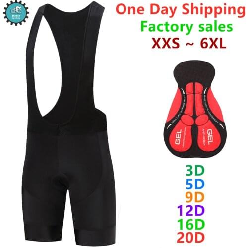 Barton Cycling Brand Rode Bike Team Club MTB Shockproof Bicycle Short Pants Opaque Black Gel Padded Men Women Cycling Bib Shorts