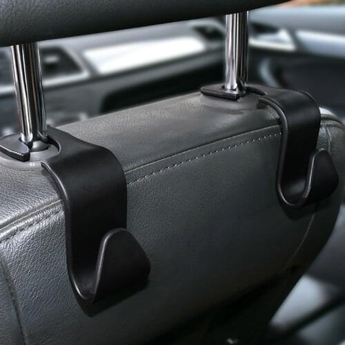 4pcs Car Seat Back Hooks Vehicle Headrest Hanger Holder Hooks Headrest auto Internal Accessories