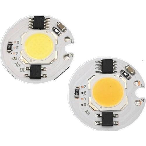 5pcs 3W 5W 7W 9W LED COB Chip AC220V 220V Smart IC Driver 3 5 7 9 watt bulb lamp Light Source For DIY LED Floodlight Spotlight