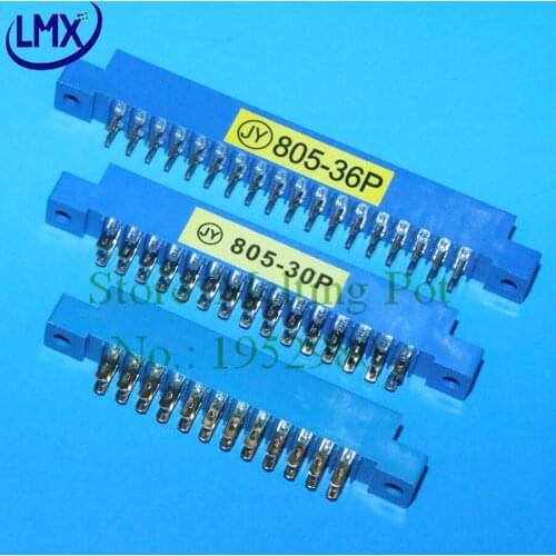 5PCS/LOT 805 Series 20 Pin Game Card Socket Edge Connector 3.96MM Pitch Female JAMMA Connector for Arcade Game Machine