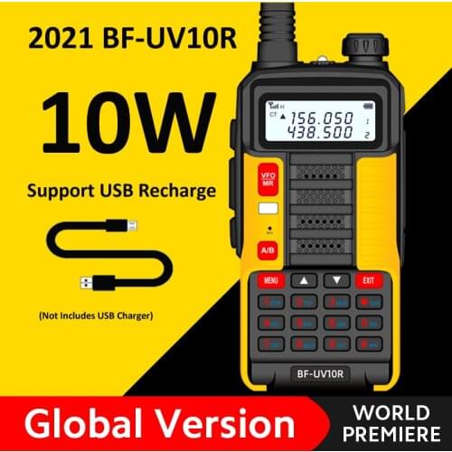 Baofeng UV-10R Walkie Talkie Professional CB Radio Station Baofeng UV 10R Transceiver VHF UHF Portable UV10R Hunting Ham Radio