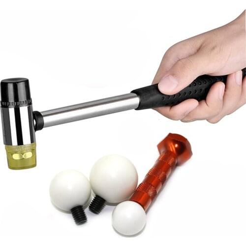 Panitless dent repair Nylon round tip for car dent repair tools M8 screw hook ball kit rod accessory Round ball tips