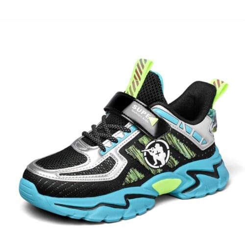 New 2021 Spring Autunm Children’s Comfortable Breathable Sports Shoes Boys Fashion Casual Lightweight Running Kids Shoes