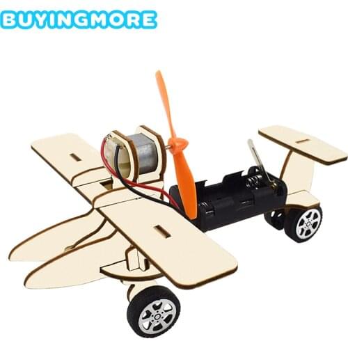 Electric Glider Modle DIY Kit Science Toys for Boys Physics Experiments Sets for Kids Education Toys Creative Gift Set Robot Kit