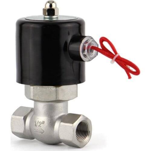 Zqdf4 Points 6 Points Stainless Steel Solenoid Valve Dn25/50 Steam Electromagnetic Control Valve High Temperature