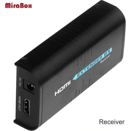 HDMI Extender Receiver Rx Sender TX over TCP IP cat5 cat5e cat6 RJ45 HDMI receiver ethernet 1080P HDMI Splitter