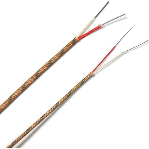 J Type Glass Fiber Braided Insulation Fine Thermocouple Wire