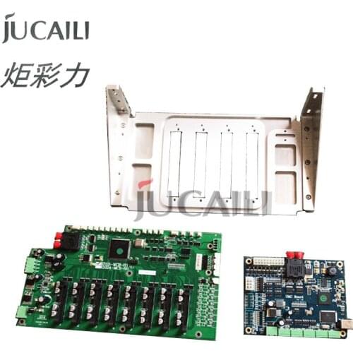 Jucaili printer UMC board kit for konica 512i main board head board with 4 heads head frame for myjet yaselan inkjet printer
