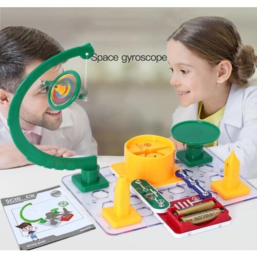 Space Gyroscope Spinning Top Physics Experiment Students Classroom Science Learning Teaching Props Relieve Stress for Teens Kids