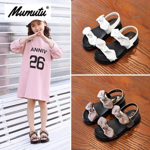 Odorless soft standard size children like girls breathable anti-wear casual light Girls summer scandals MM1511