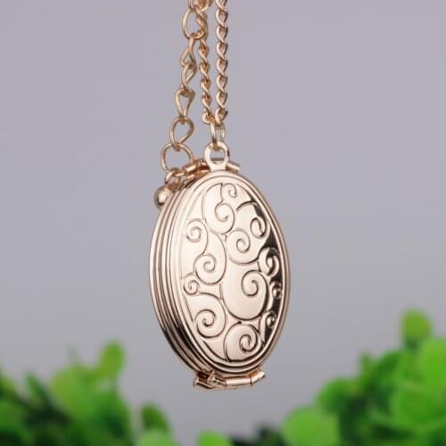 N123 Fashion jewelry long pendant locket necklace family pictures can put into memorize necklace