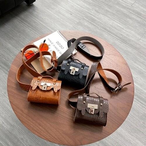 Ladies New Fashion Accessories Mini Crocodile Leather Belt Bag Lipstick Pocket Small Waist Bag Trendy Wild One-piece Bag