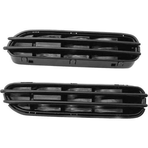 New Side Fender Air Flow Vents Sets Grille Grill for BMW 5 Series E39 E60 E61 M5 Black