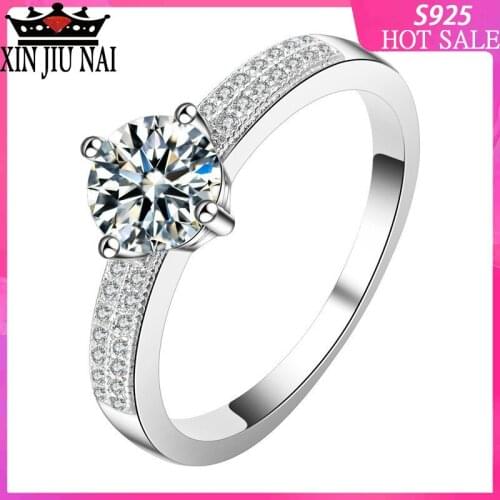 Gold-plated color-preserving micro-inlaid diamond professional processing luxury eight hearts eight arrows men and women ring