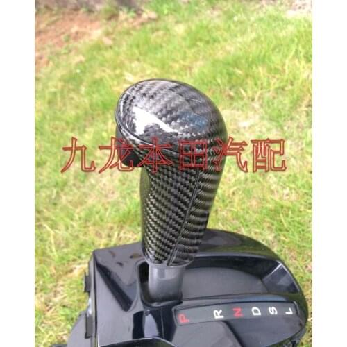 Fit for HONDA FIT GK5 carbon fiber shift knob gear lever gear head handball