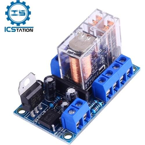 UPC1237 200W Digital Amplifier Speaker Protection Board 2 Channel Loudspeaker Protective Module AC 12-24V Boot Delay DC Protect
