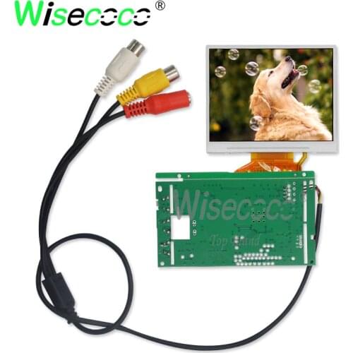 Wisecoco for camera screen display 3.5 inch antiglare screen 54pin LQ035NC111